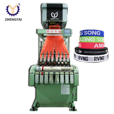 品質 Zhengtai elastic and non-elastic webbing jacquard fabric weaving machines jacquard loom machine fabric jacquard narrow band making machine 工場